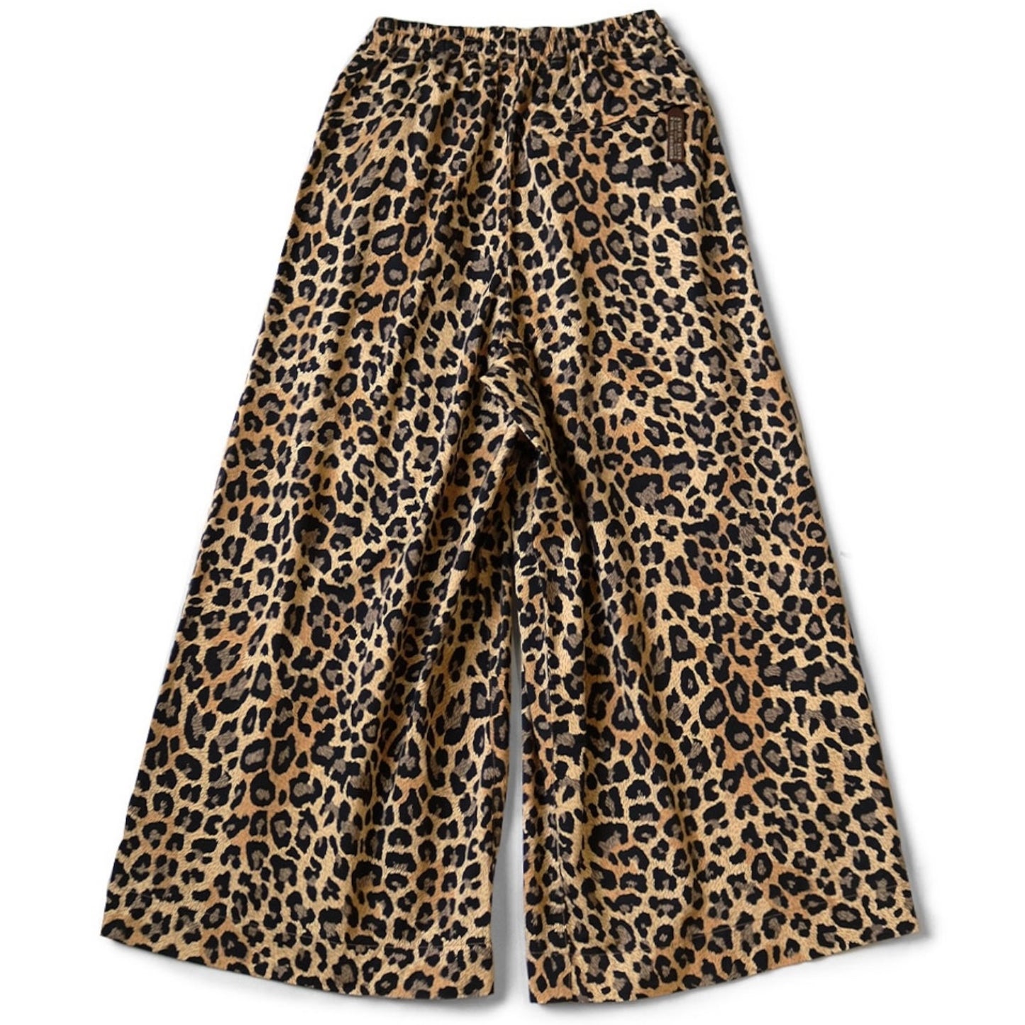 Kapital Combed Burberry Leopard Print Rude Baggy Pants