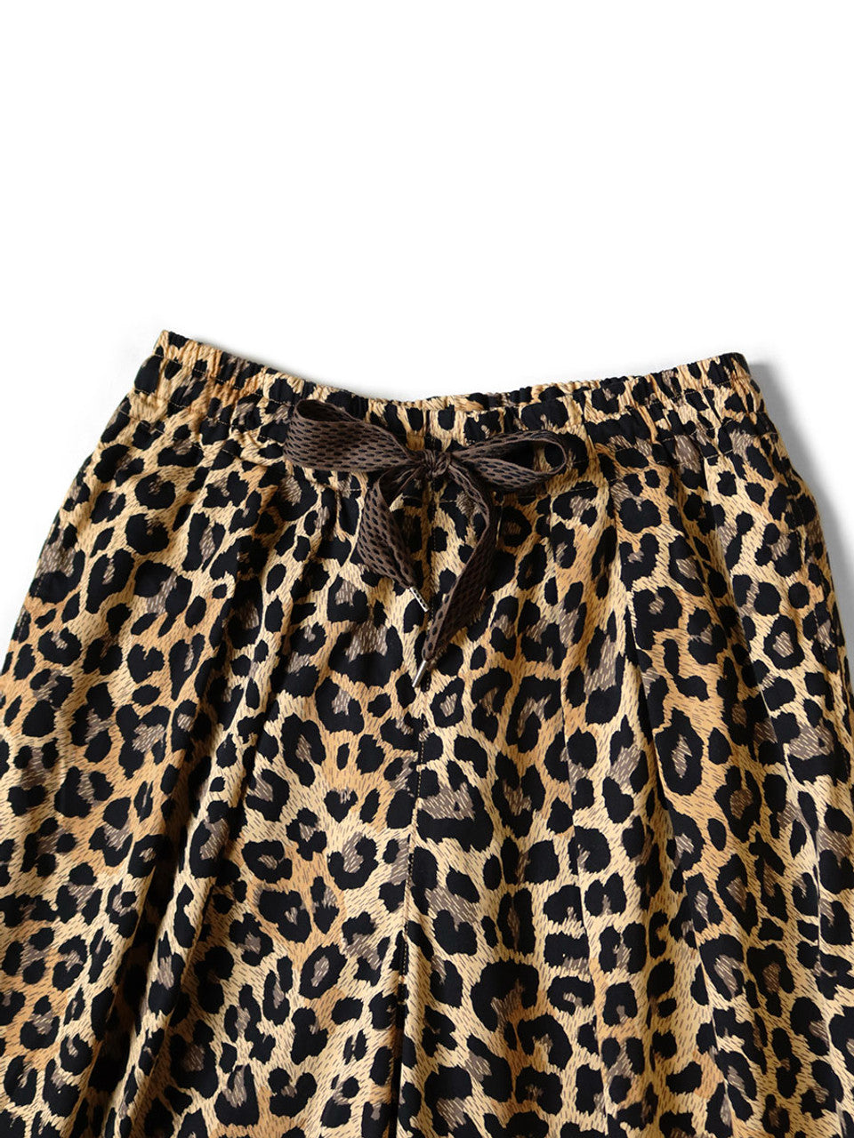 Kapital Combed Burberry Leopard Print Rude Baggy Pants