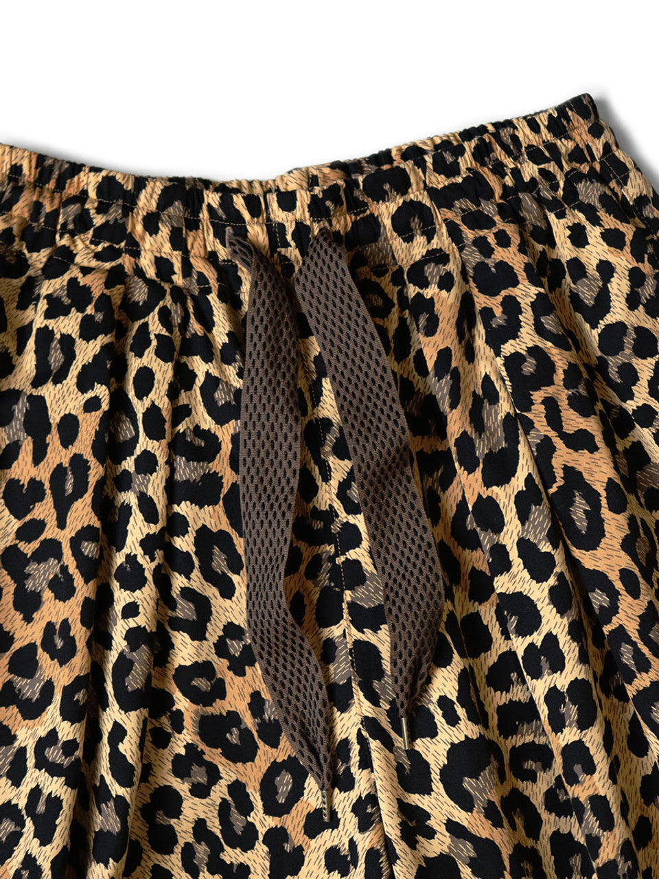 Kapital Combed Burberry Leopard Print Rude Baggy Pants