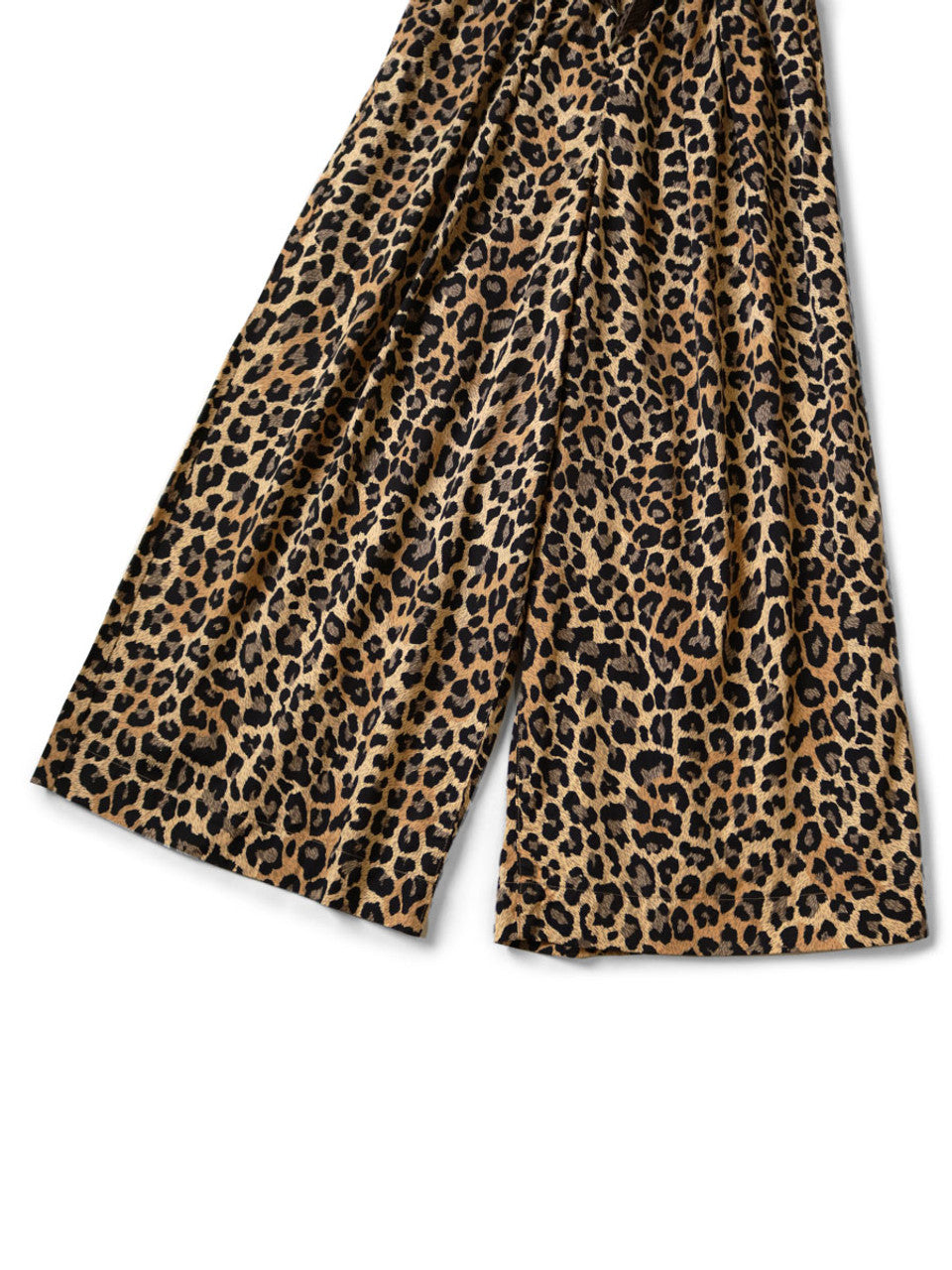 Kapital Combed Burberry Leopard Print Rude Baggy Pants