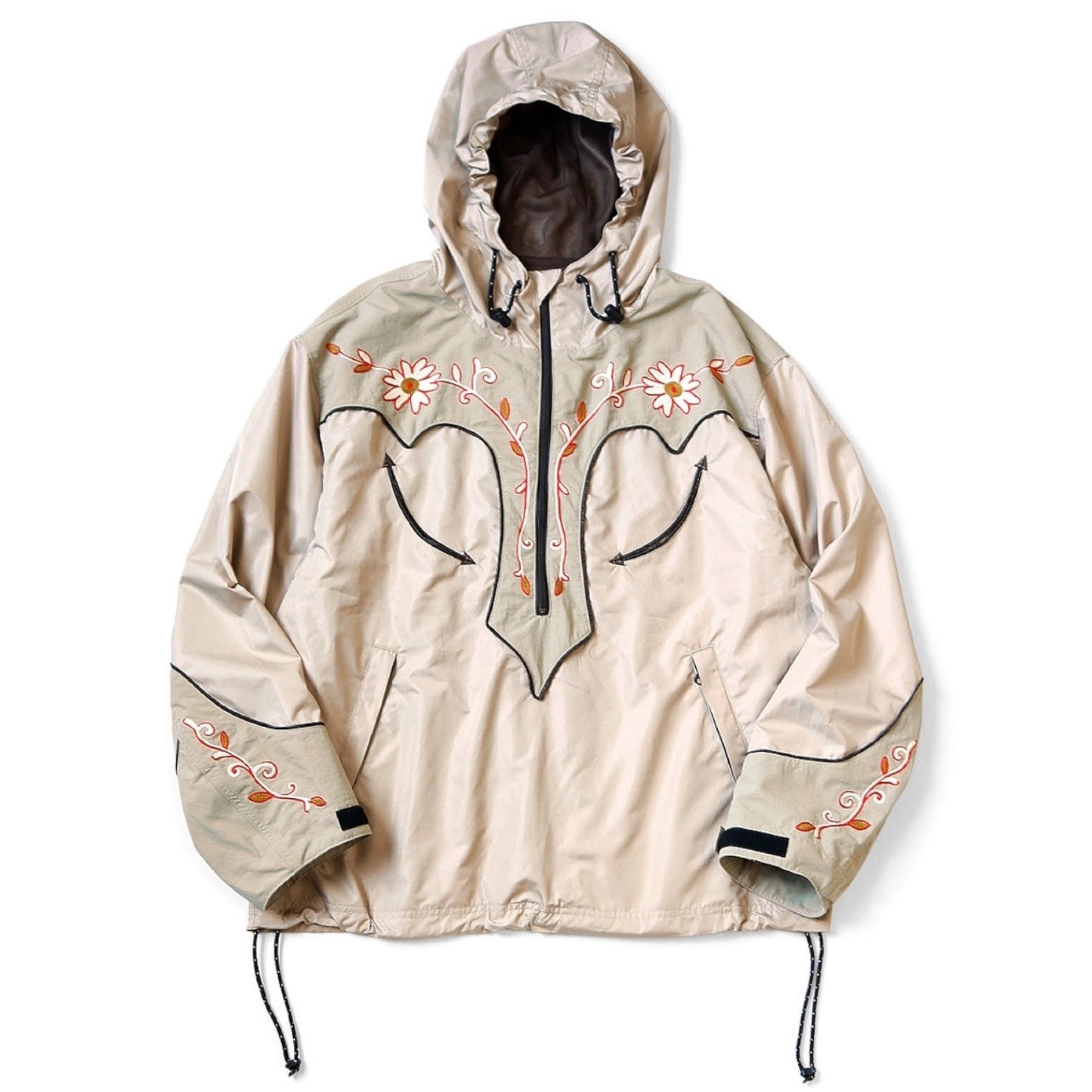 Kapital Poly Taffeta Tennessee Cornflower Parka