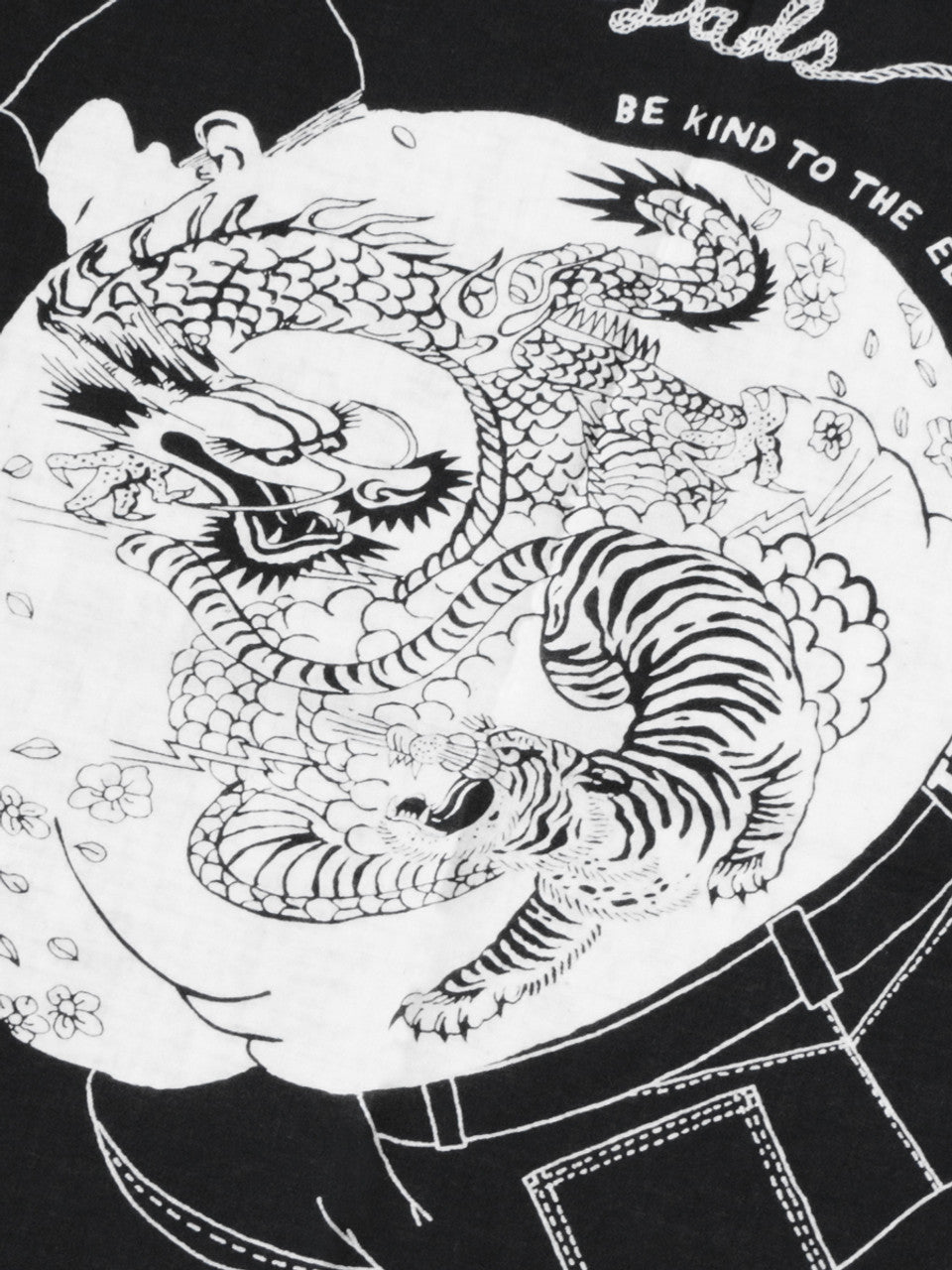 Kapital Fastcolor Selvedge Bandana (DAD)