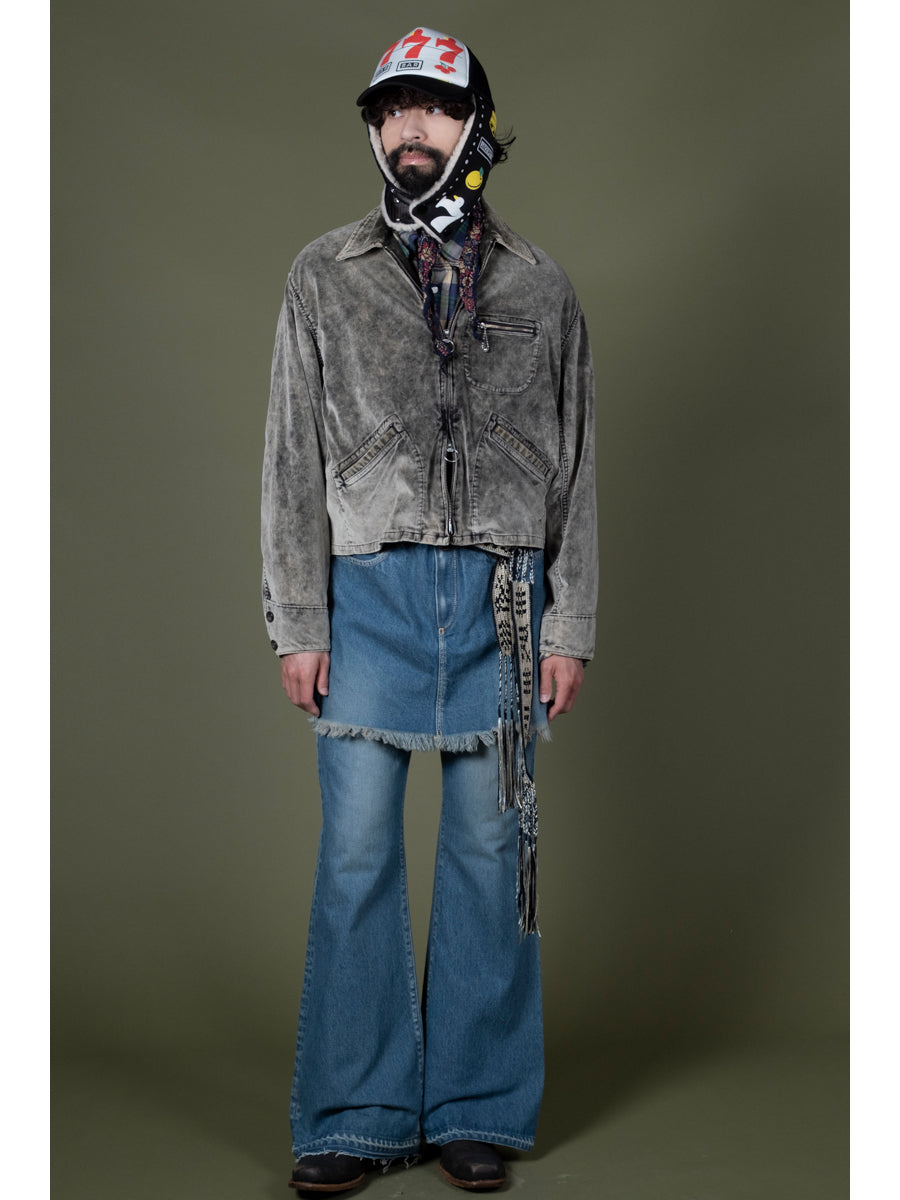 Kapital Velveteen Hunter Drizzler Jacket (Dirty Dyed)