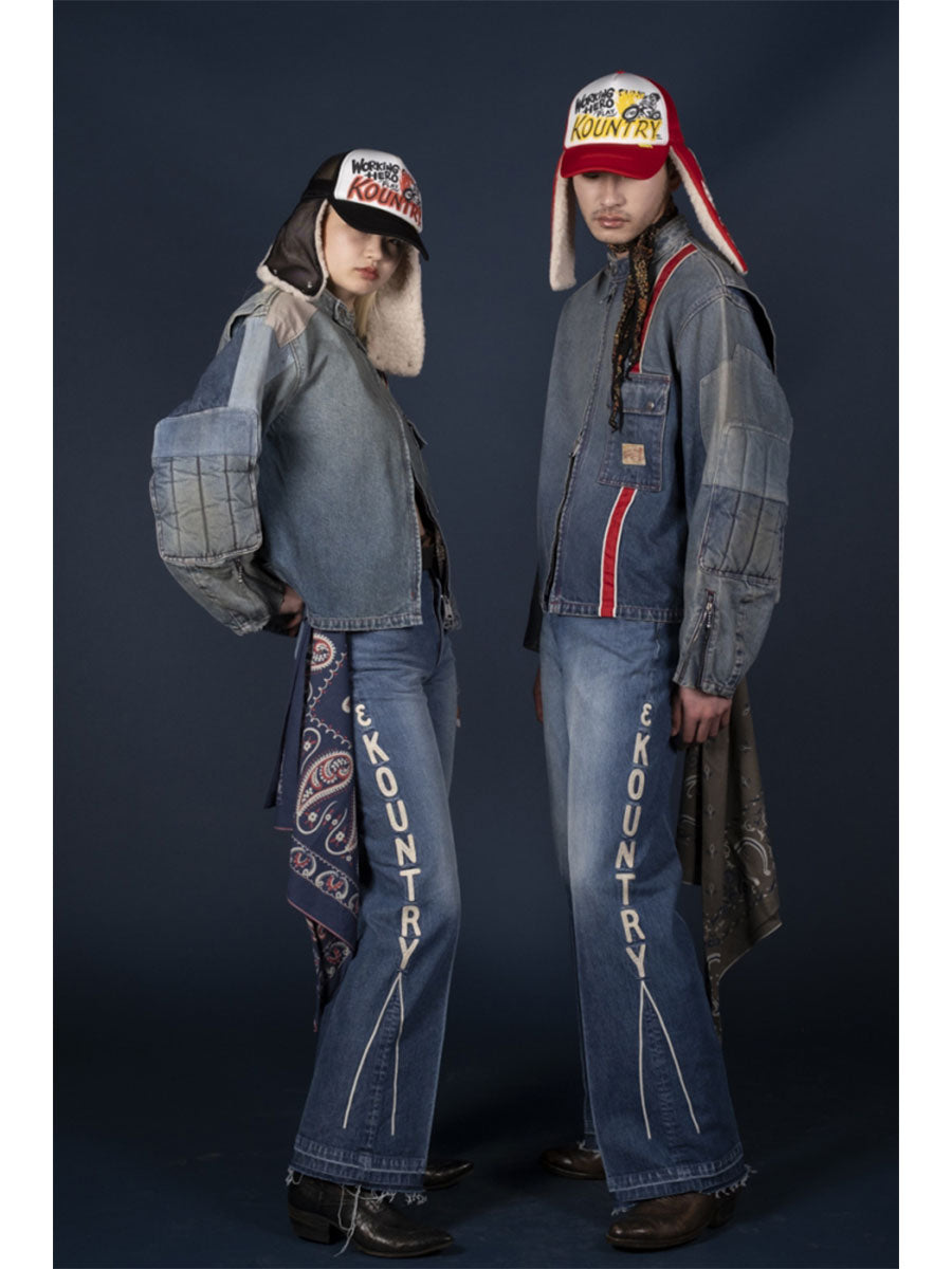 Kapital 14oz Denim Todo Terreno Motocross Jacket (Remake)