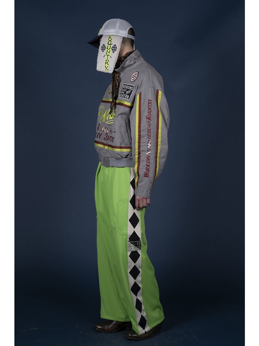 Kapital Smooth Jersey Cafe Racer Baggy Track Pants