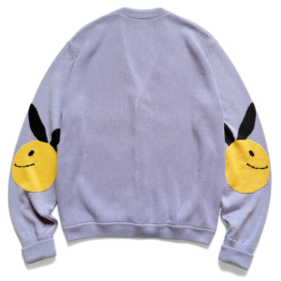 Kapital 10G Eco Knit Elbow Coneybowy Short Cardigan