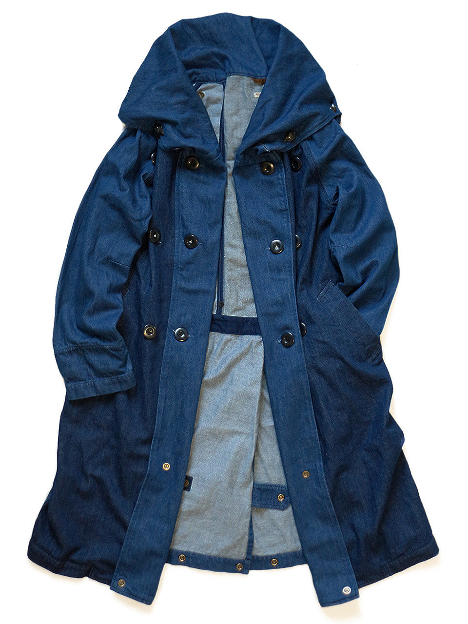 Kapital 11.5oz Denim Thor TRI-P Coat