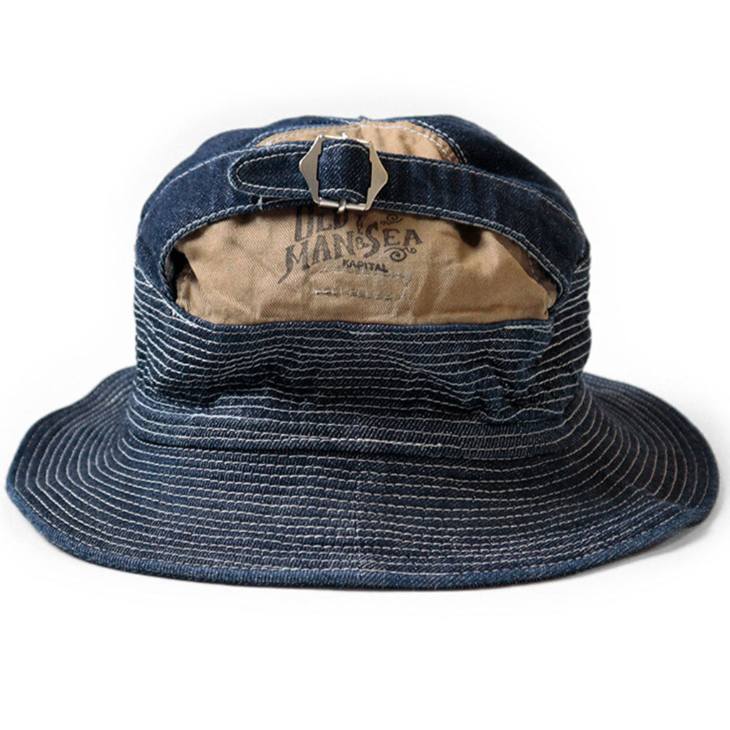Kapital 11.5oz Denim "The Old Man & The Sea" Hat