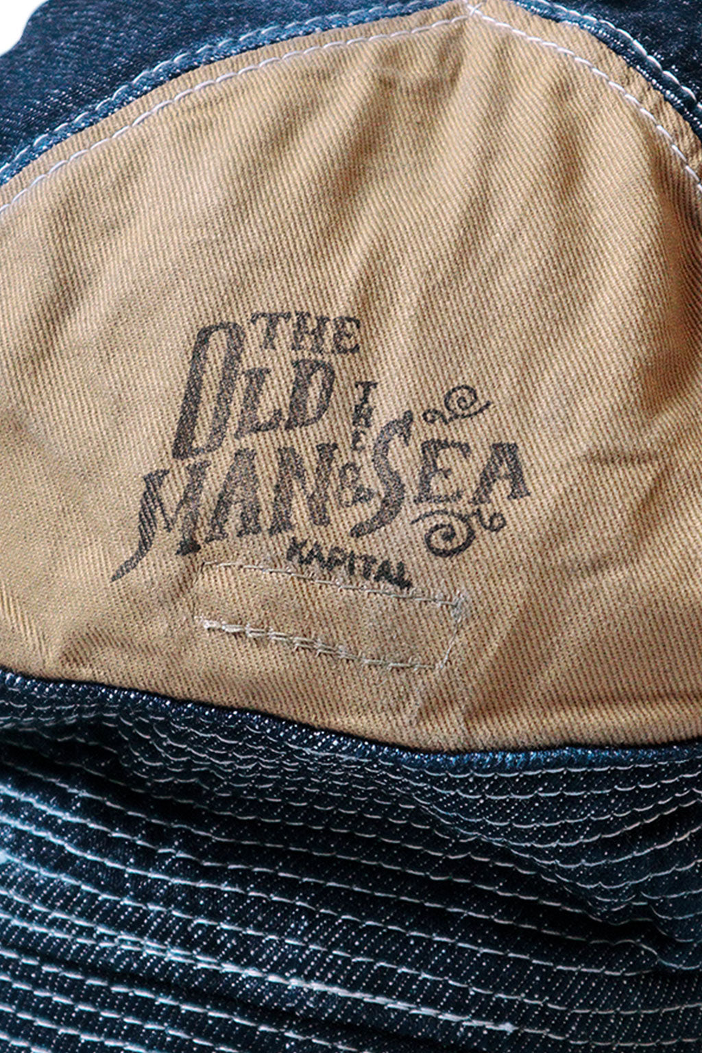 Kapital 11.5oz Denim "The Old Man & The Sea" Hat