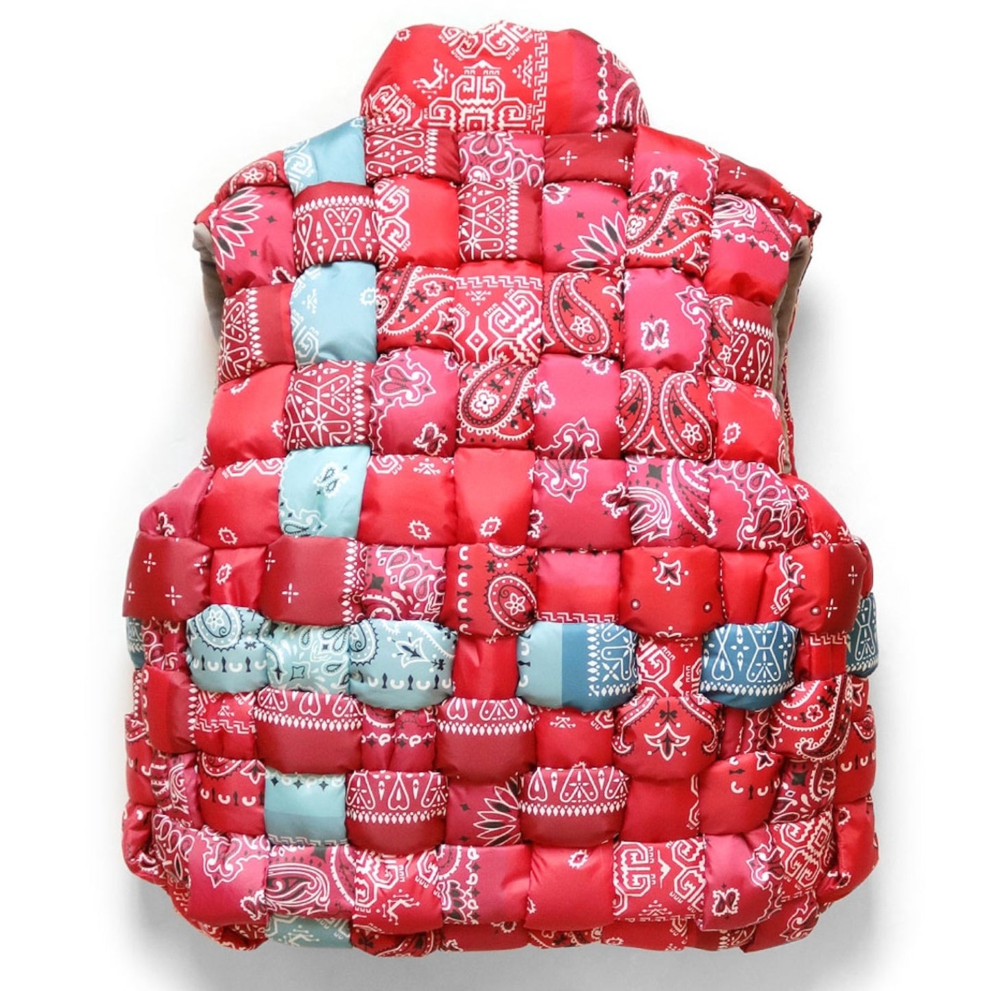 Kapital Bandana Transfer Nylon Keel Weaving Vest