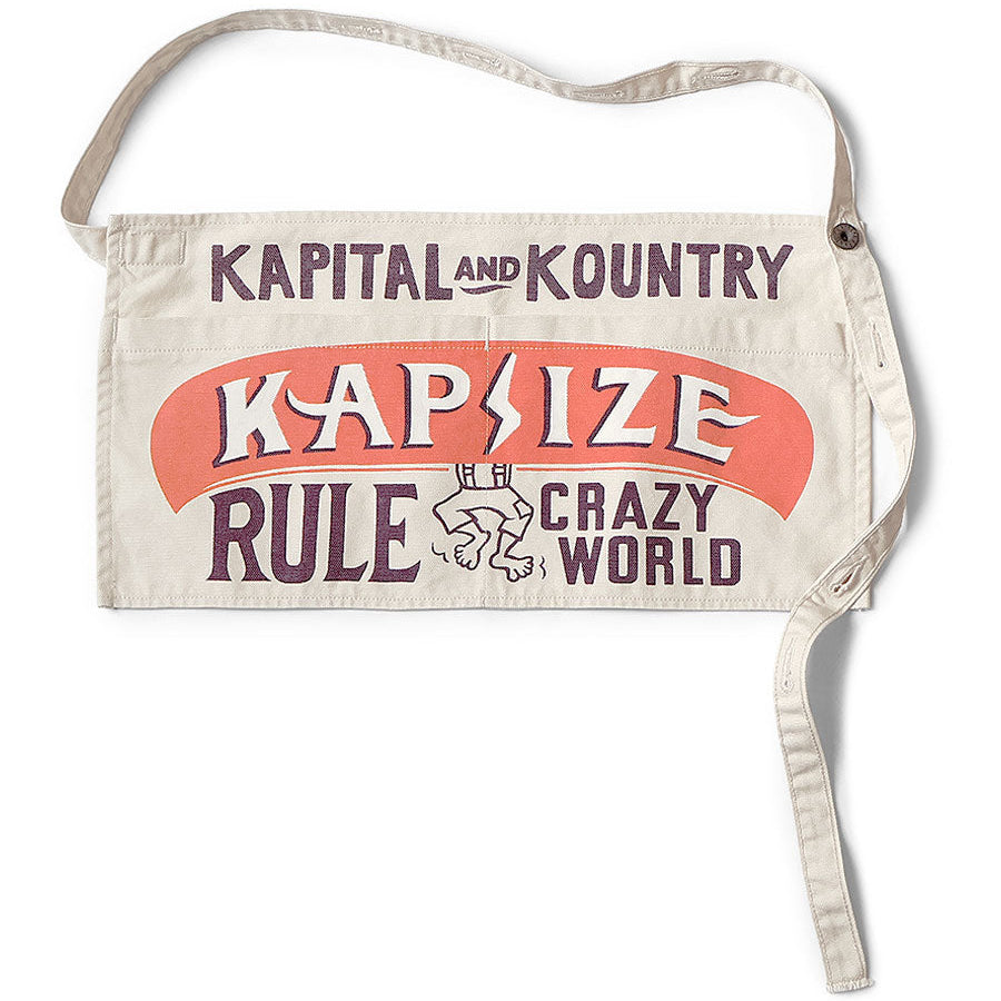 Kapital Canvas Short Apron (Kapsize Rule)