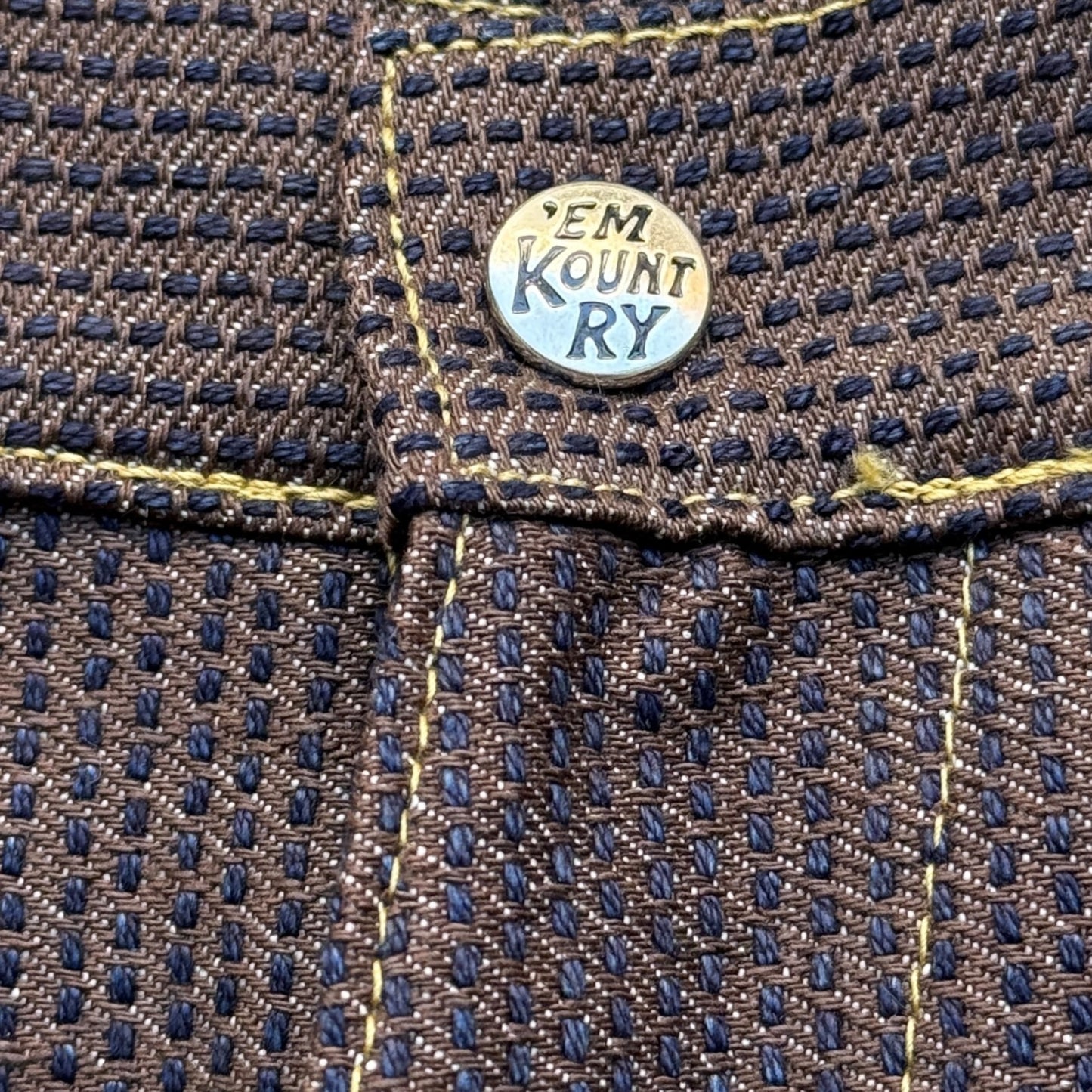 Kapital Century Denim 5P Frisko No. 5 (Kakishibu)
