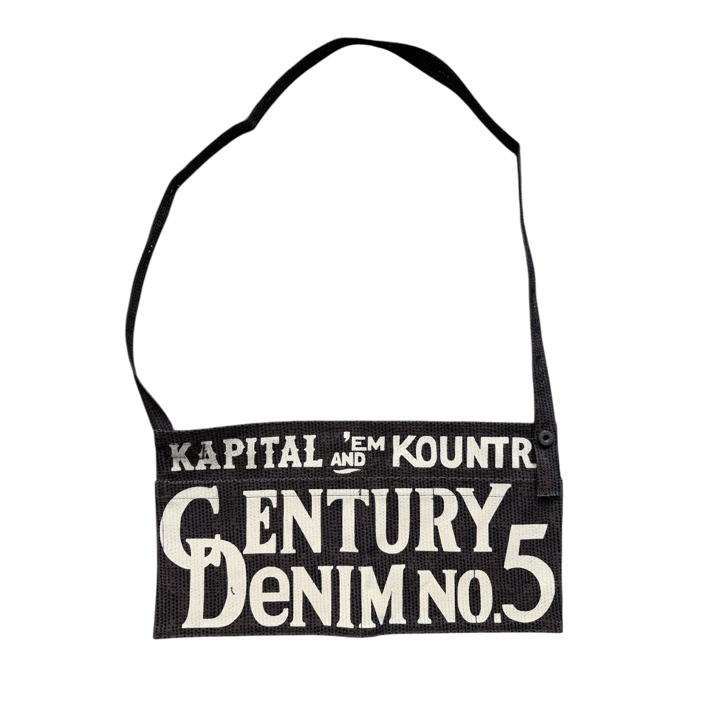 Kapital Century Denim No. 5 Apron (Kakishibu)