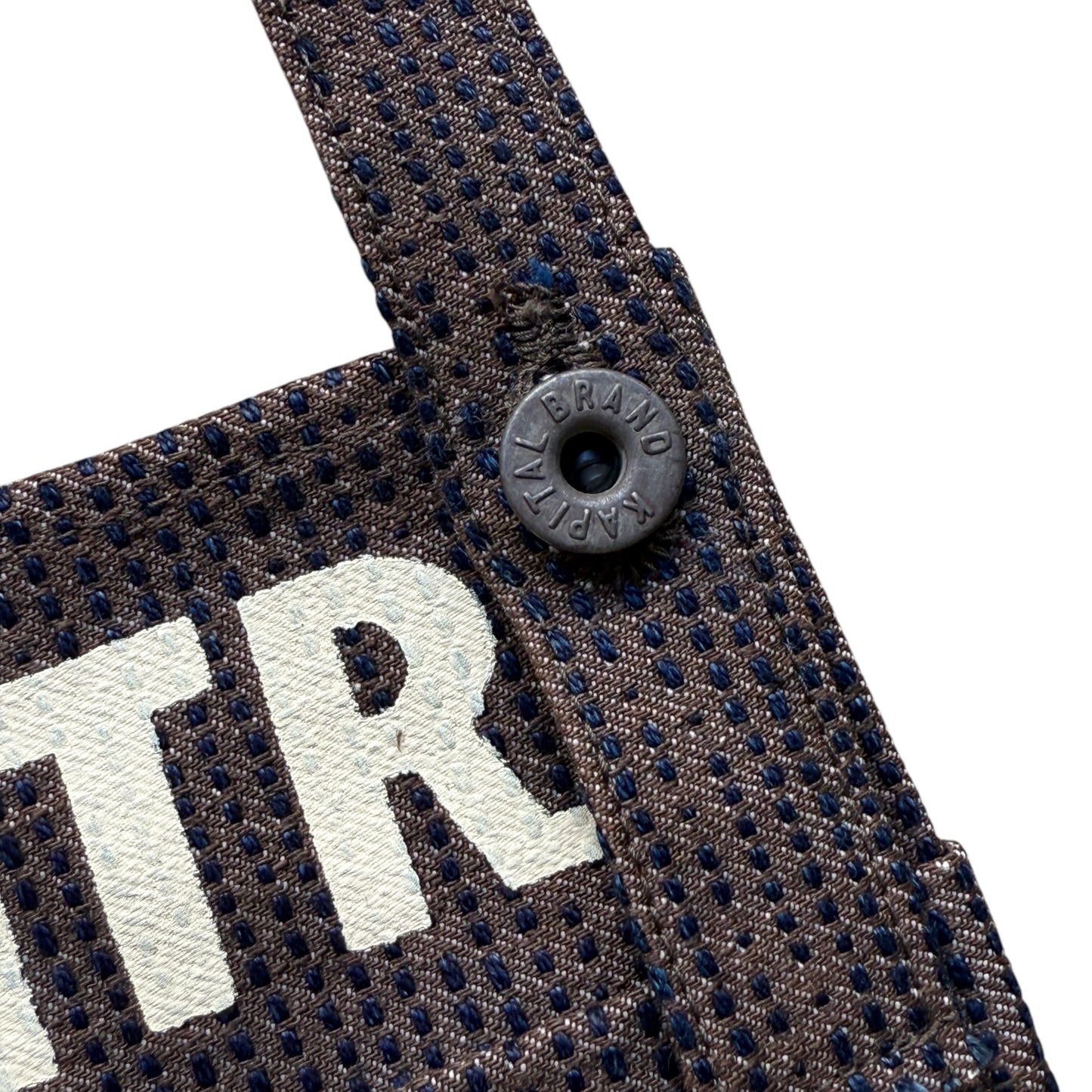 Kapital Century Denim No. 5 Apron (Kakishibu)