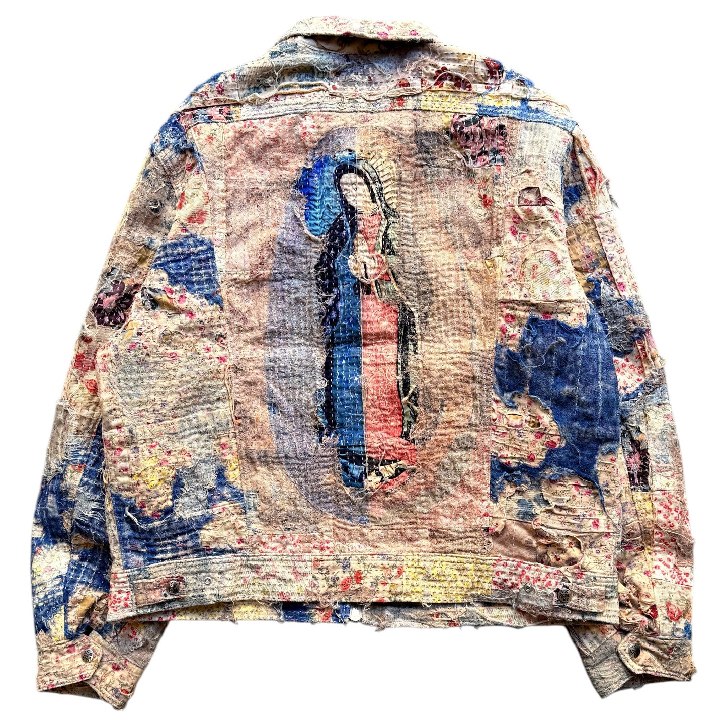 Kapital Champetre Boro Zip Up Jacket (Virgin Maria)