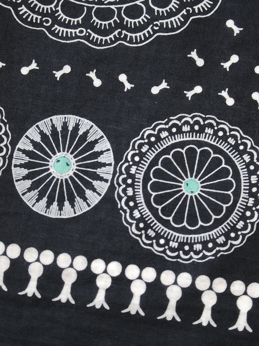 Kapital Fastcolor Selvedge Bandana (Concho)