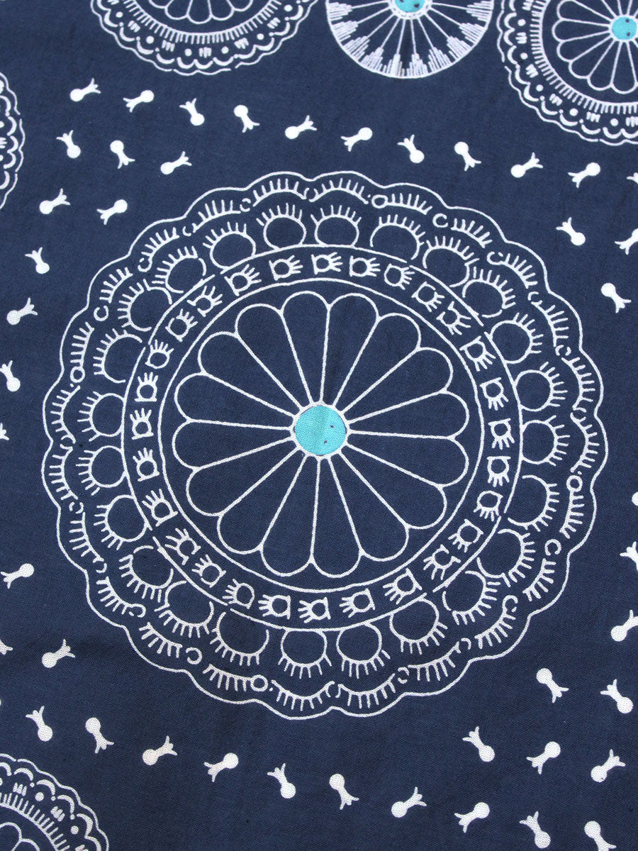 Kapital Fastcolor Selvedge Bandana (Concho)