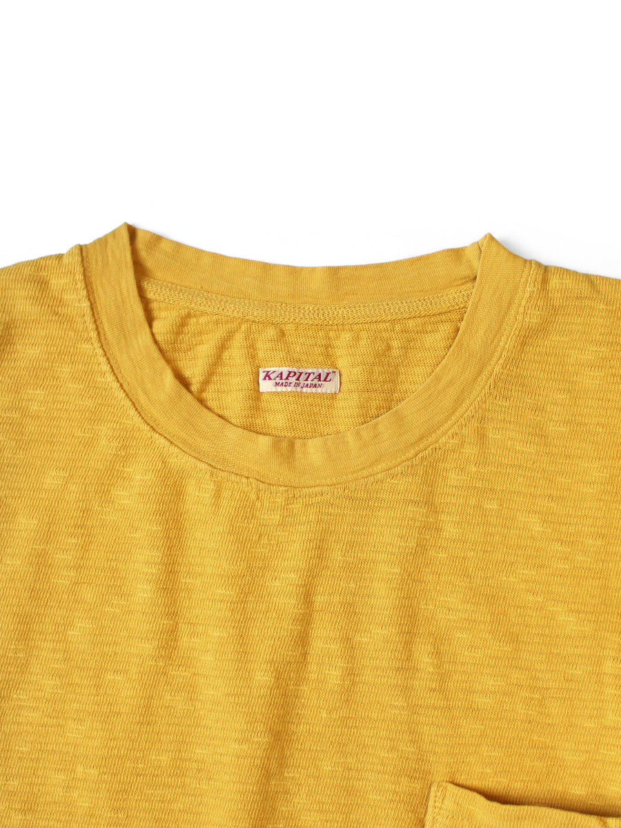 Kapital Amuse Knit Pocket Long Sleeve T-Shirt