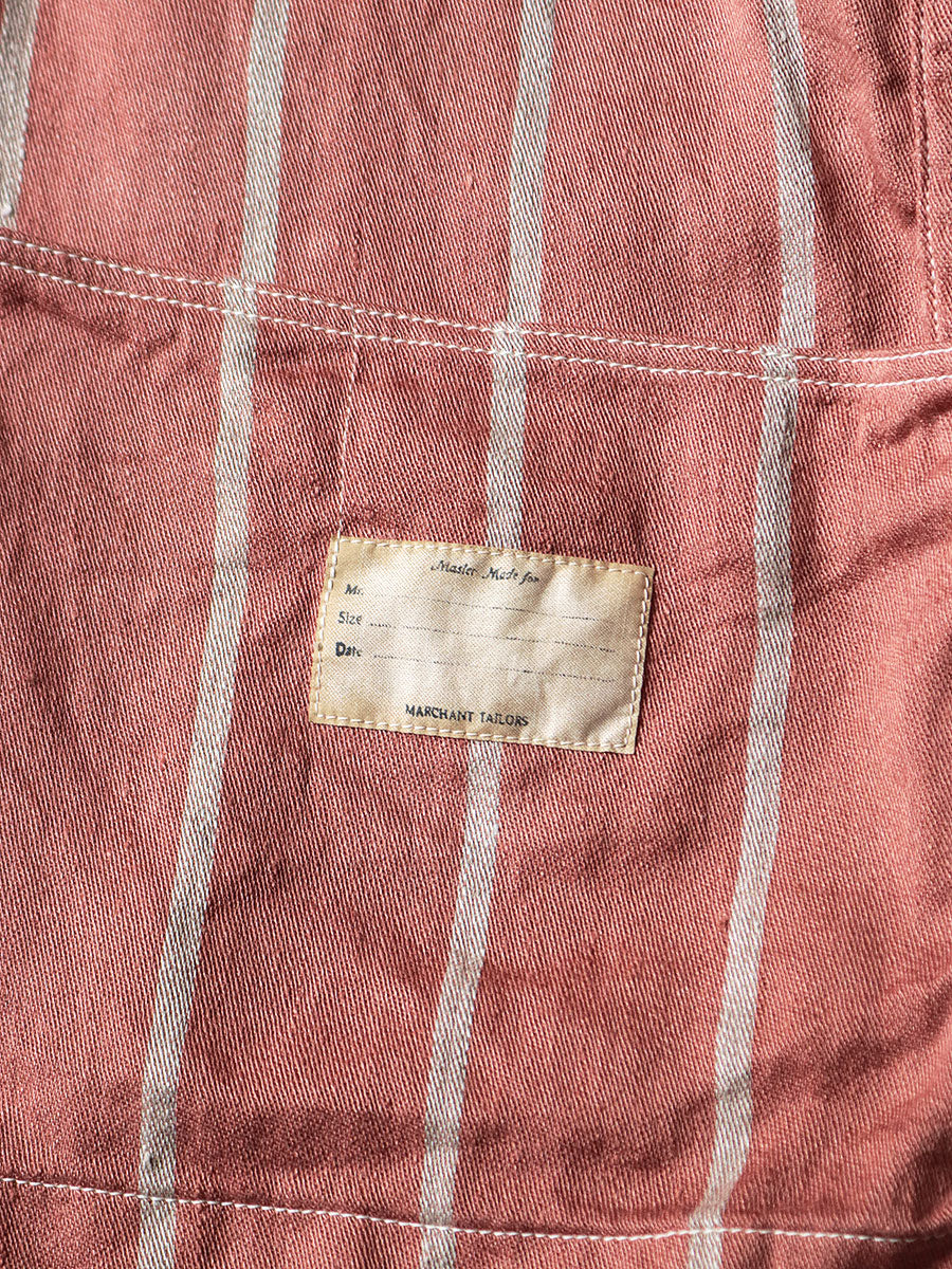 Kapital Linen Phillies Stripe Cactus Coverall