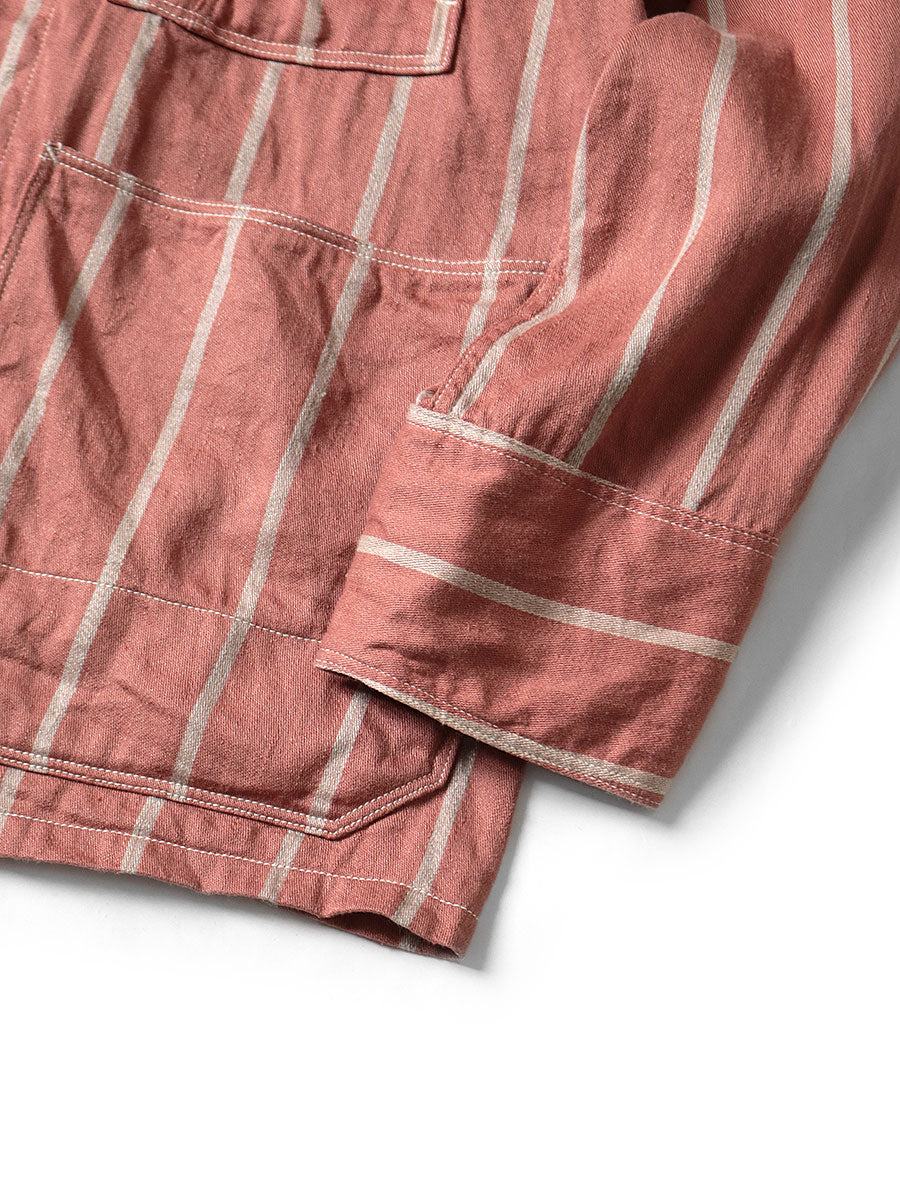 Kapital Linen Phillies Stripe Cactus Coverall