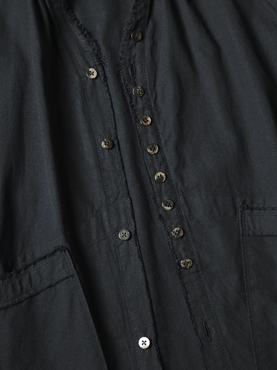 Kapital Black Broadcloth Basquiat Shirt