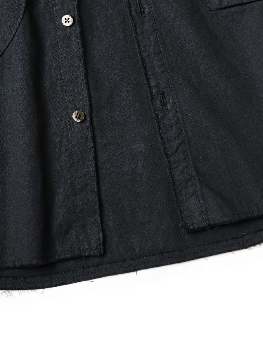 Kapital Black Broadcloth Basquiat Shirt