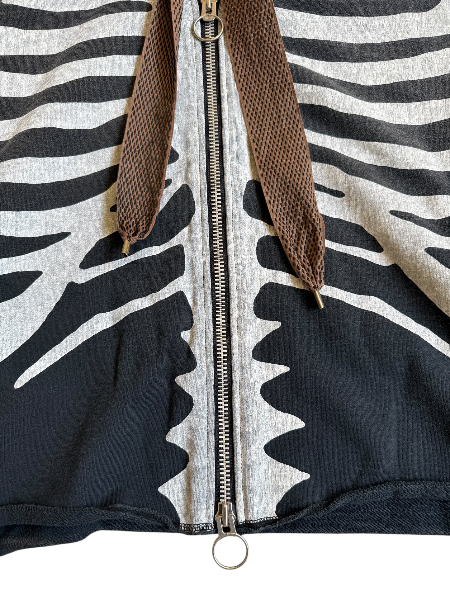 Kapital Fleece Devil Hood Blouson (Bone Print)
