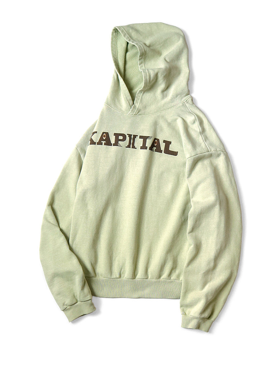 Kapital Fleece Hooded Sweatshirt (Speakeasy Kapital Print)