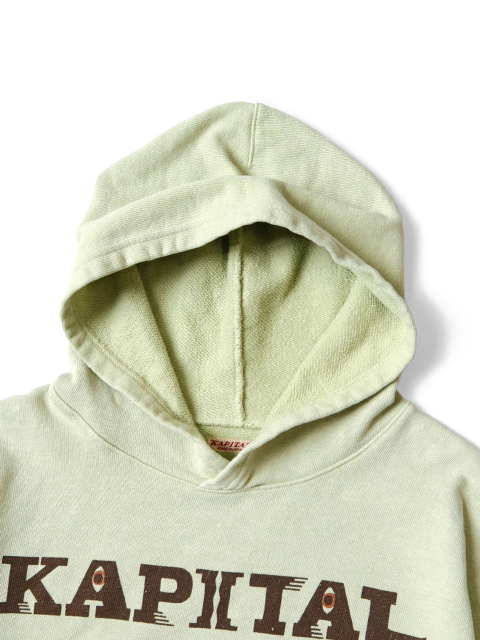 Kapital Fleece Hooded Sweatshirt (Speakeasy Kapital Print)
