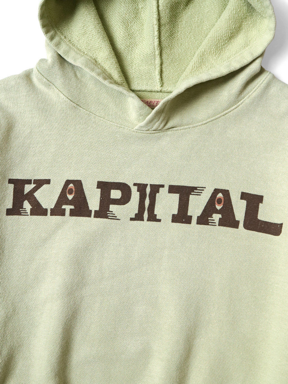 Kapital Fleece Hooded Sweatshirt (Speakeasy Kapital Print)