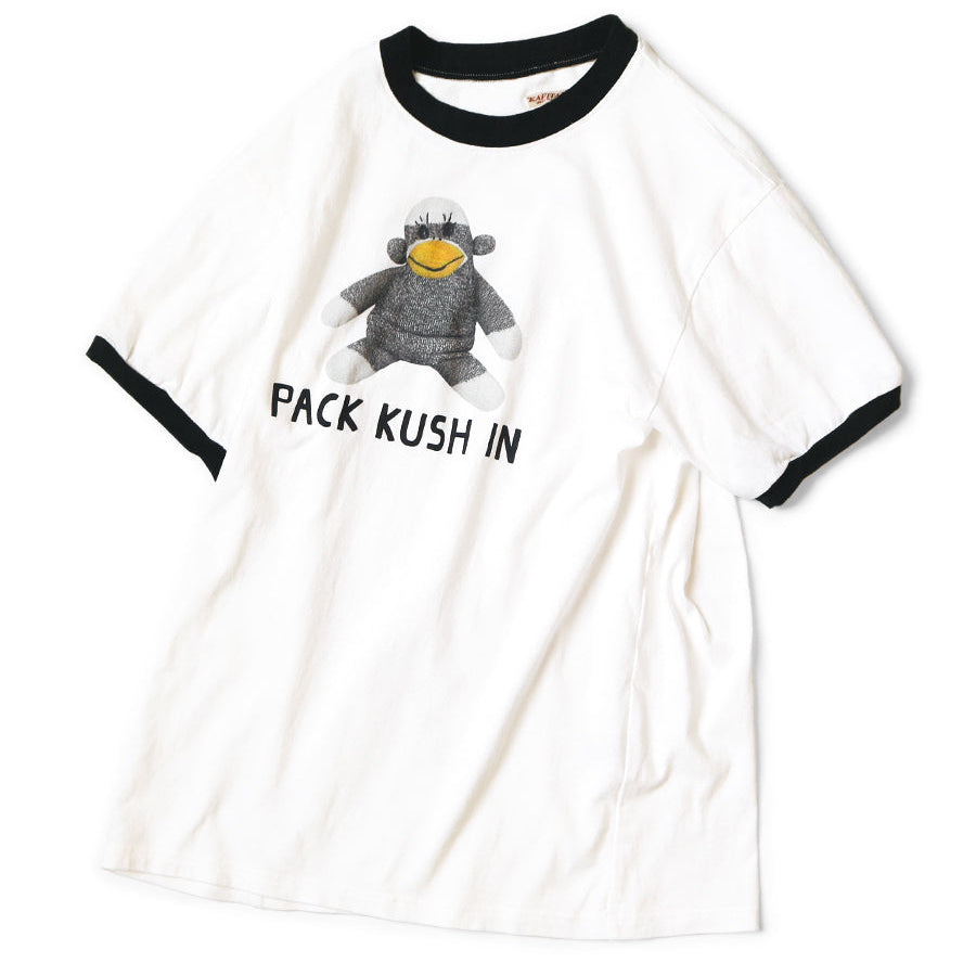 Kapital Jersey Ringer T-Shirt (Chiro's Pack Kush Included)