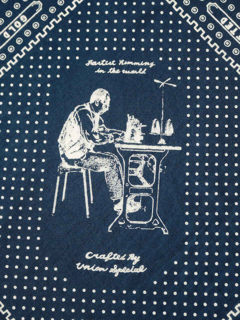 Kapital Fastcolor Selvedge Bandana (Union Master)