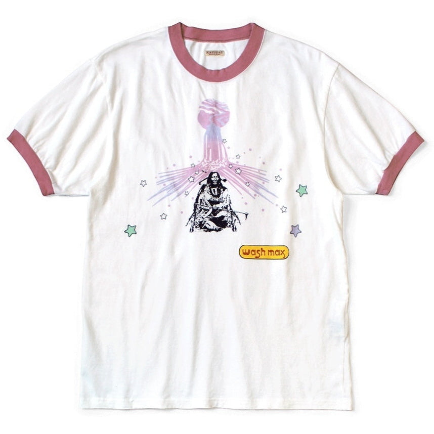 Kapital Tenjiku Ringer Tee (Laundry Max Chief Print)