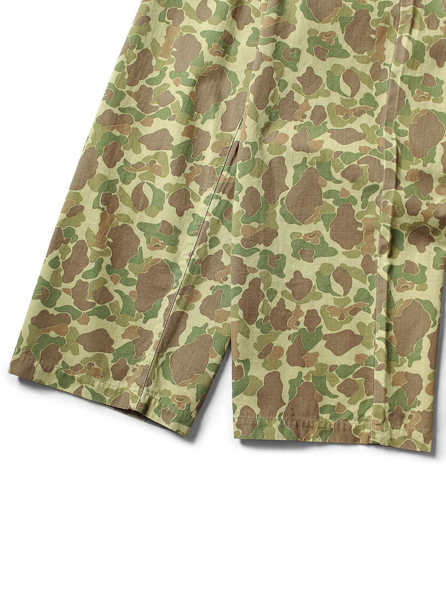 Kapital Hunter Camouflage Herringbone Port Baggy Pants