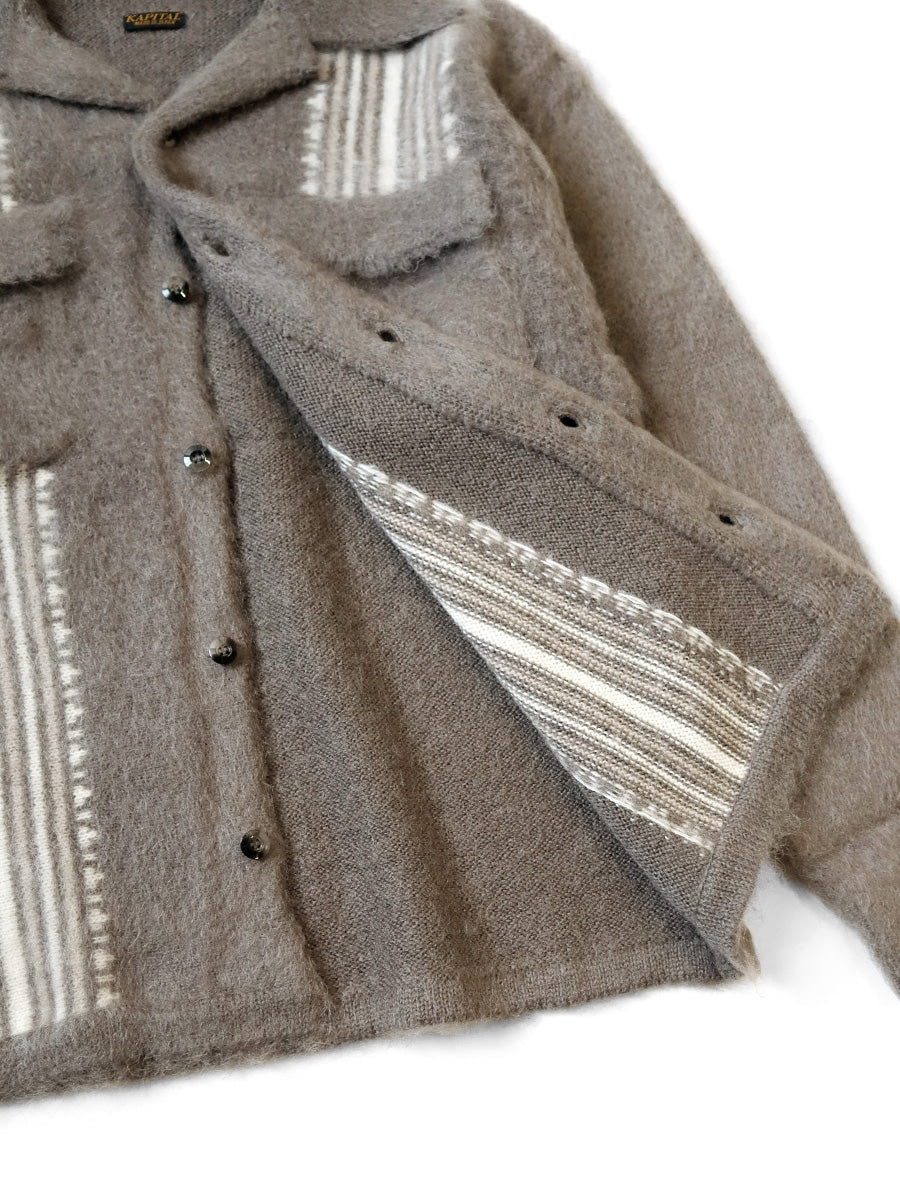 Kapital 7G Mohair Knit Board Shirt