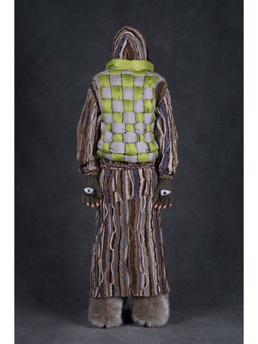 Kapital Wool Folktale Glove (Speakeasy Embroidery)