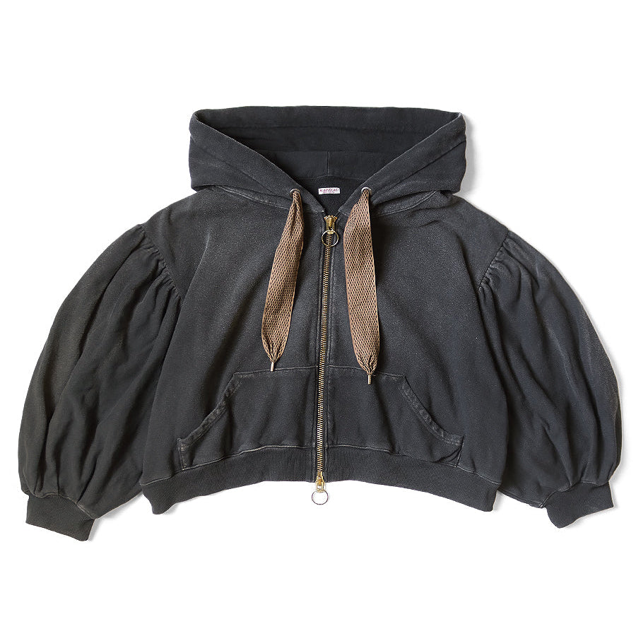 Kapital Fleece Gathered Sleeve Devil Hood Blouson
