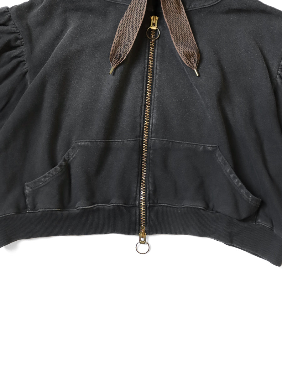 Kapital Fleece Gathered Sleeve Devil Hood Blouson