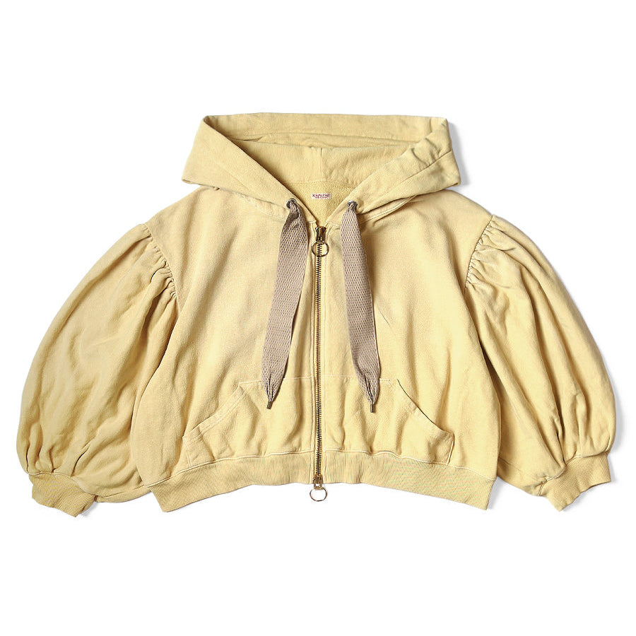 Kapital Fleece Gathered Sleeve Devil Hood Blouson