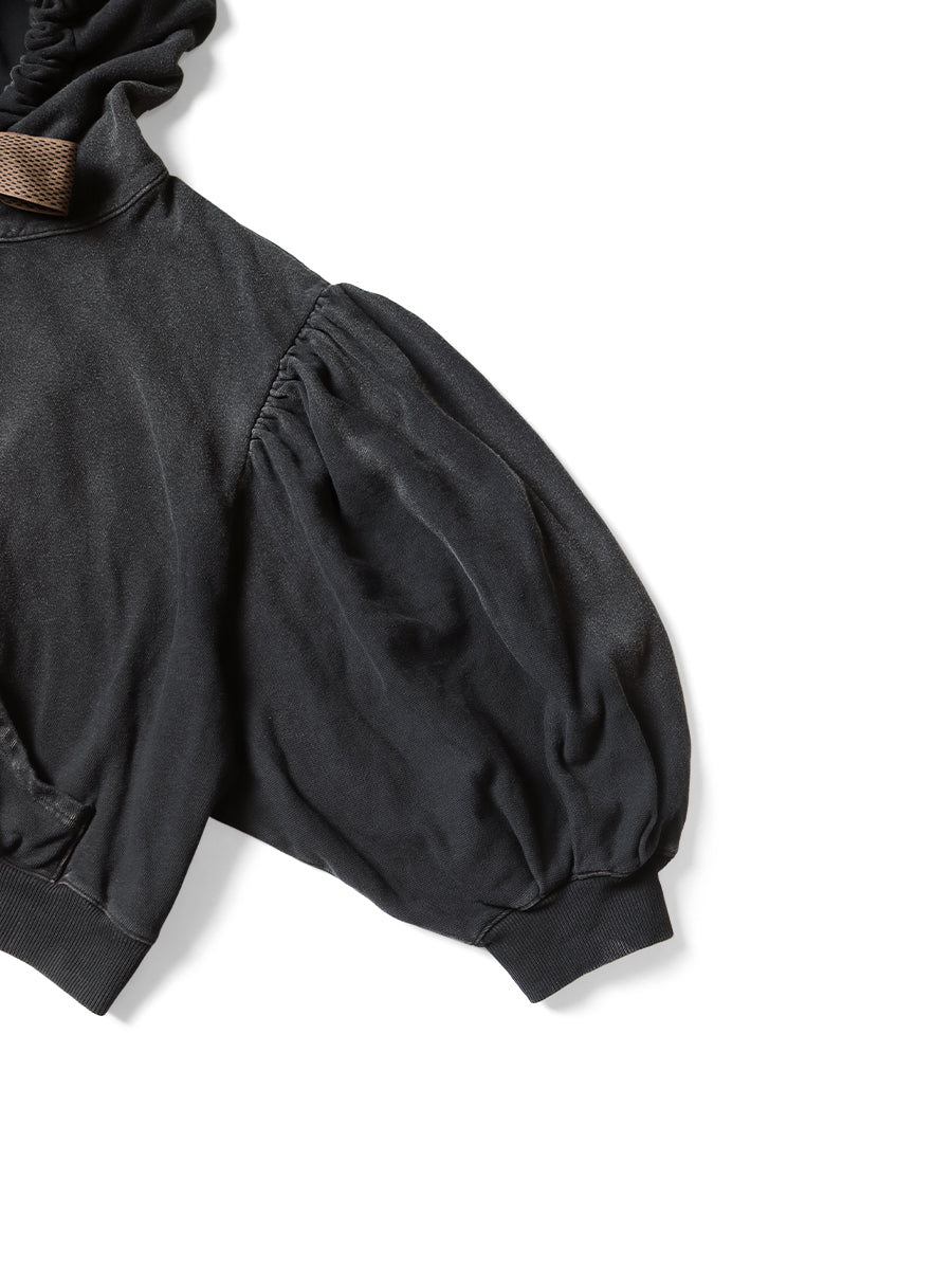 Kapital Fleece Gathered Sleeve Devil Hood Blouson