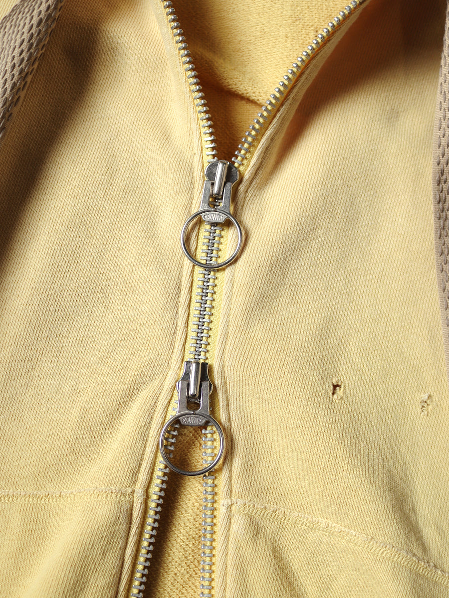 Kapital Fleece Thriller Damaged Devil Hood Blouson (Studs Remake)