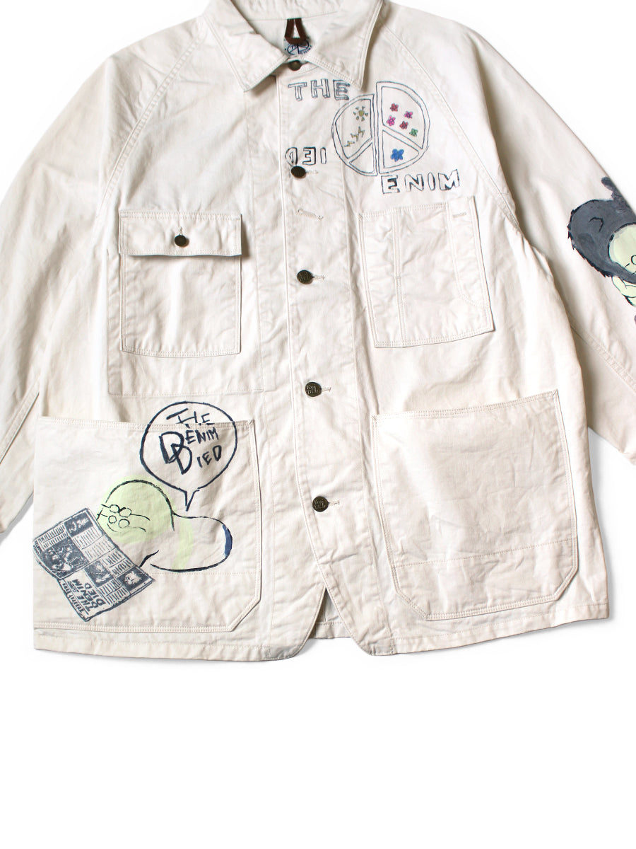 Kapital Mura Twill Cactus Beer Jacket (Memorial Paint Model)