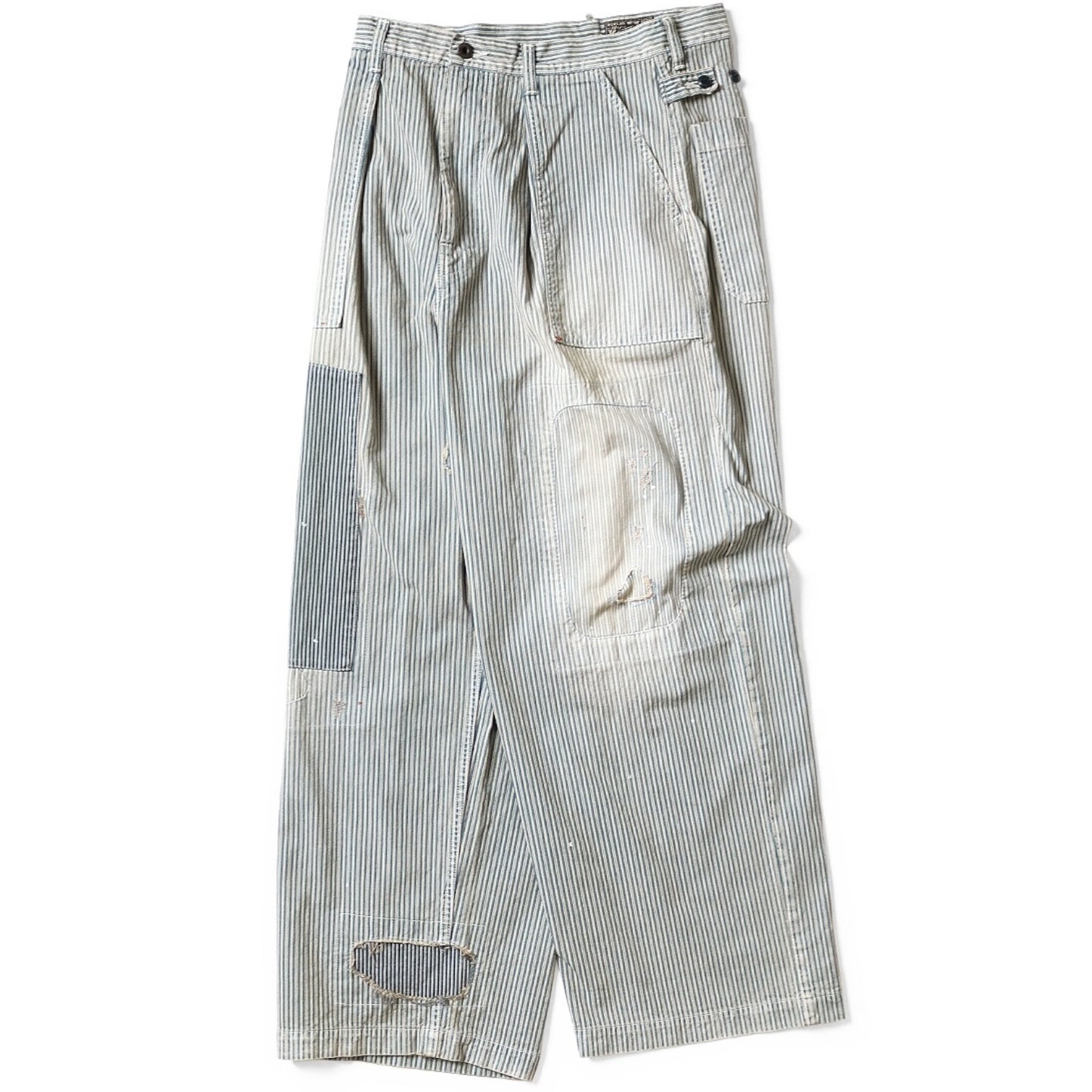 Kapital Liberty Hickory Fatigue Baggy Pants (Rushfield Remake)