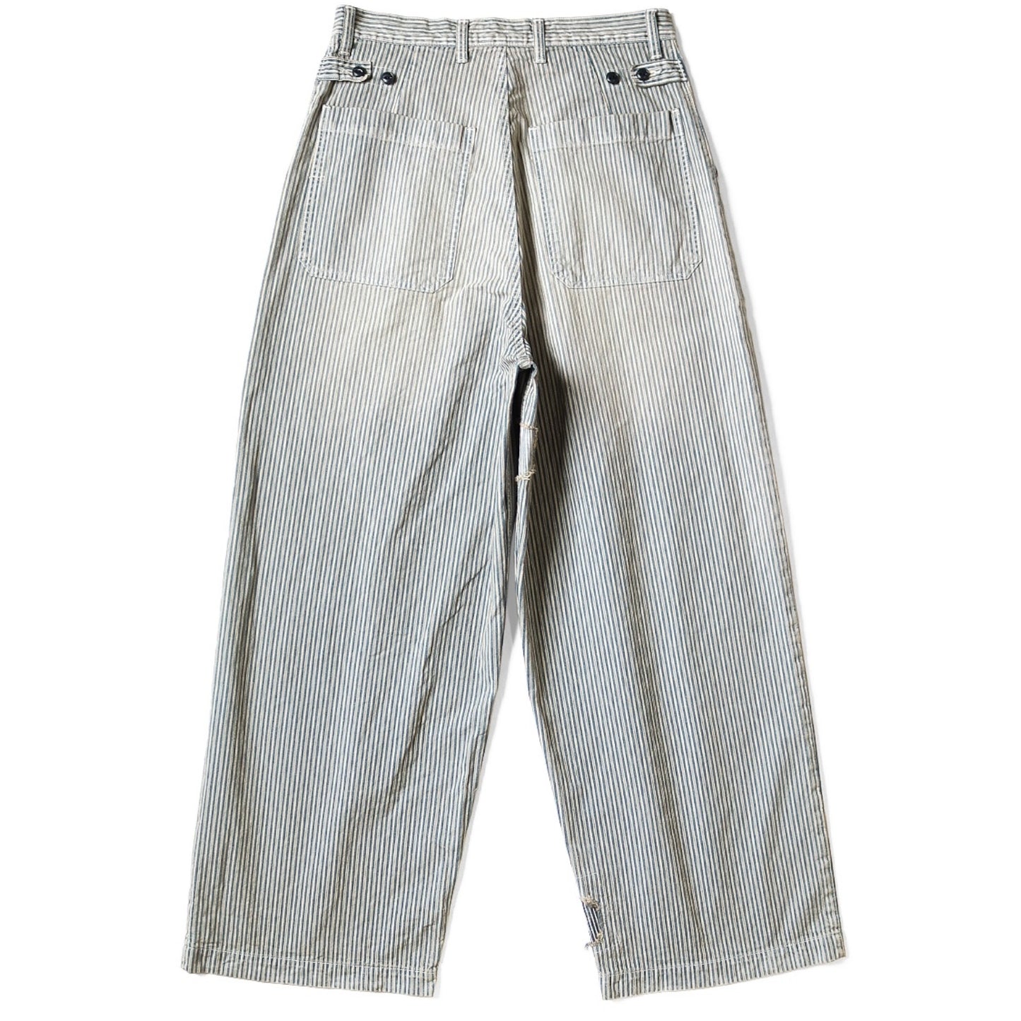Kapital Liberty Hickory Fatigue Baggy Pants (Rushfield Remake)