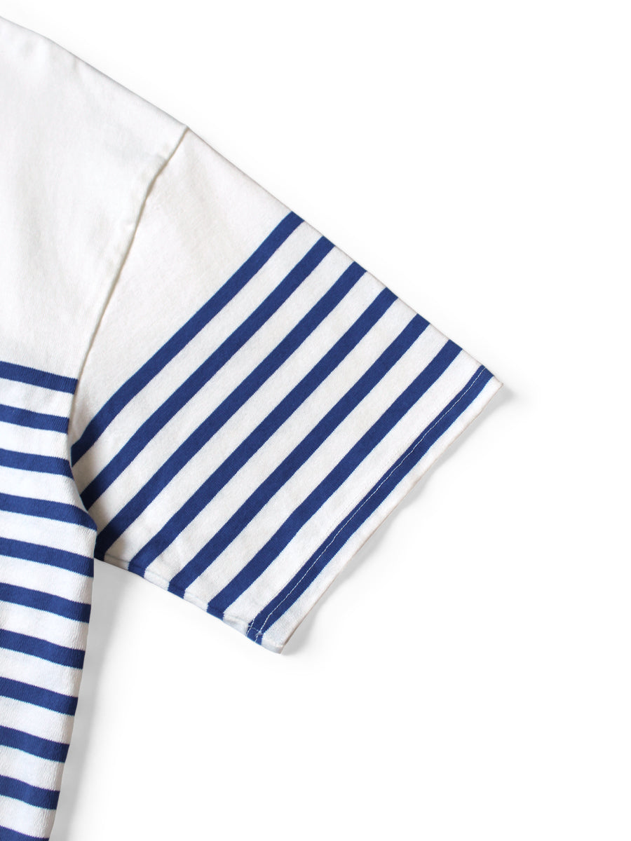 Kapital Panel Border Jersey Box Tee (Peckish Small Rainbowy Print)