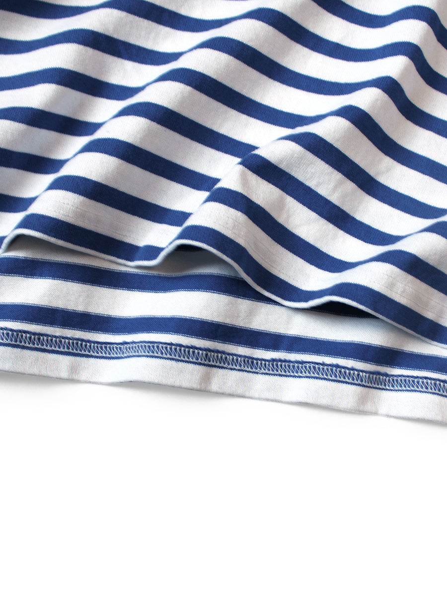 Kapital Panel Border Jersey Box Tee (Peckish Small Rainbowy Print)