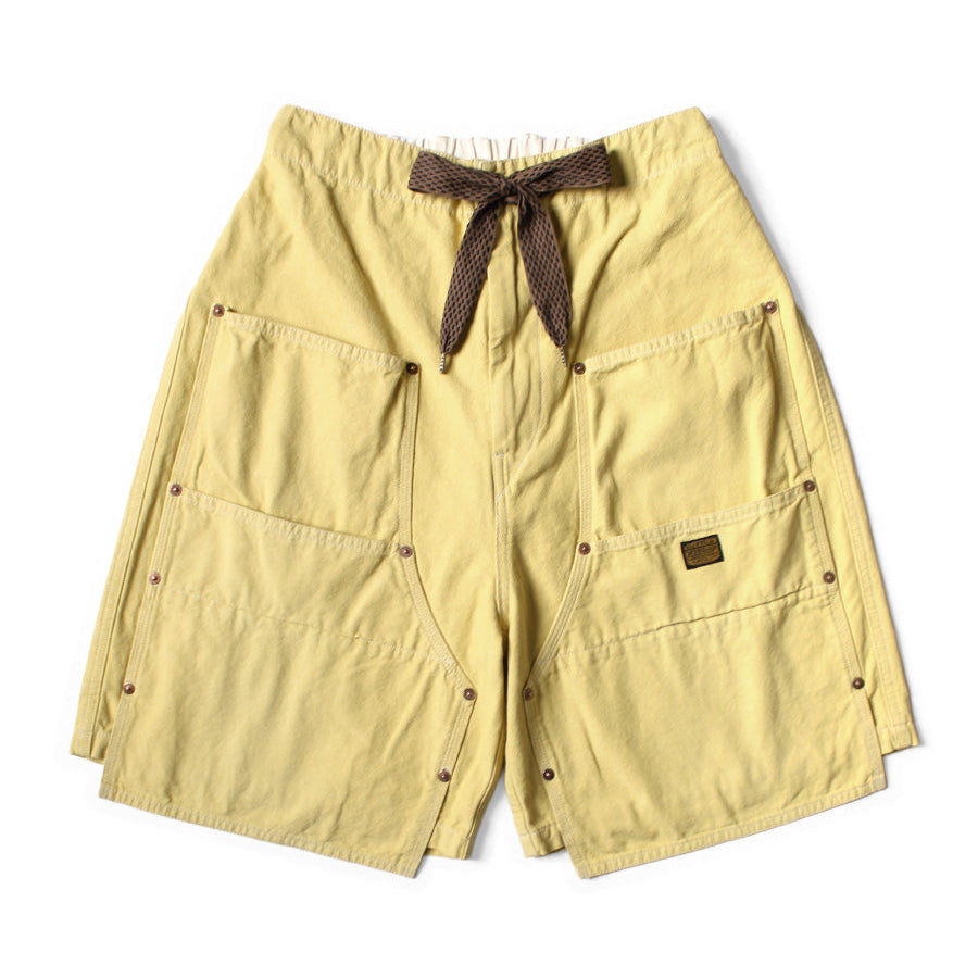 Kapital Canvas Double Knee Easy Short Pants