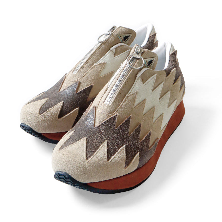 Kapital Leather Navajo Pattern Sparrow Sneakers