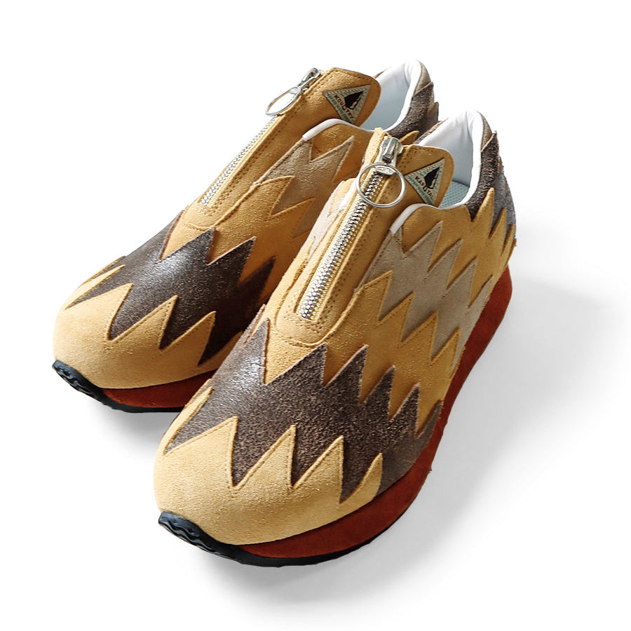 Kapital Leather Navajo Pattern Sparrow Sneakers