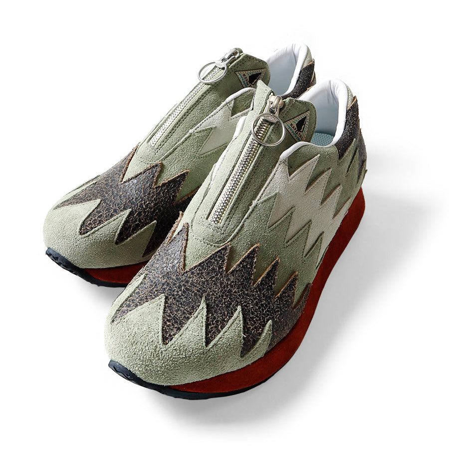 Kapital Leather Navajo Pattern Sparrow Sneakers